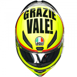 CASCO AGV K1 S E2206 ROSSI GRAZIE VALE