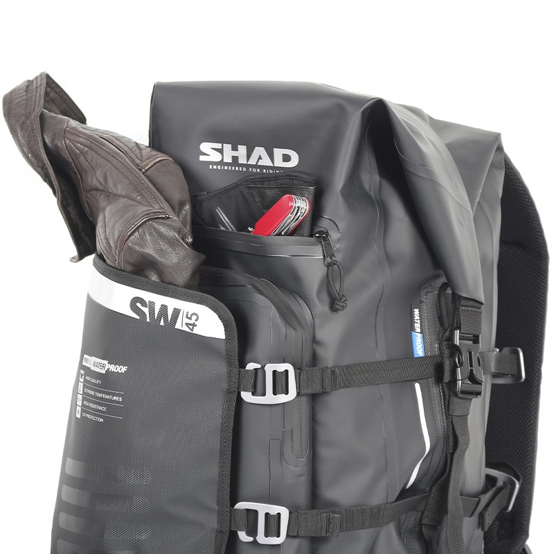 BOLSA TRASERA Y MOCHILA SHAD SW45 IMPERMEABLE 40L | Bolsas traseras de moto | %brands%