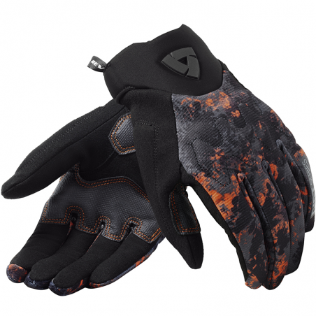 GUANTES REVIT CONTINENT WB NEGRO/NARANJA