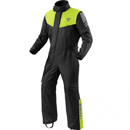 MONO IMPERMEABLE REVIT PACIFIC 4 H2O NEGRO/AMARILLO FLUOR