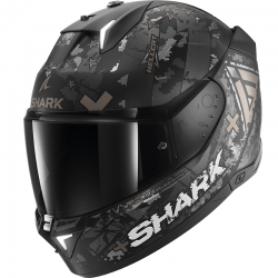 CASCO SHARK SKWAL I3 HELLCAT BLACK/CHROM/ANTHRACITE KUA