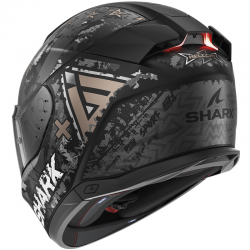 CASCO SHARK SKWAL I3 HELLCAT BLACK/CHROM/ANTHRACITE KUA