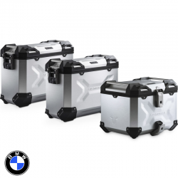 PACK MALETAS LATERALES + BAUL + BOLSAS + SOPORTES SW-MOTECH BMW ADV.07.664.75100/S