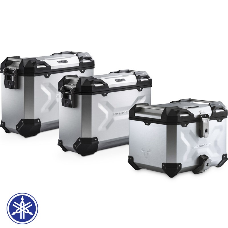PACK MALETAS LATERALES + BAUL + BOLSAS + SOPORTES SW-MOTECH YAMAHA ADV.06.921.75000/S