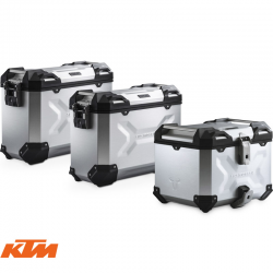 PACK MALETAS LATERALES + BAUL + BOLSAS + SOPORTES SW-MOTECH KTM ADV.04.521.75001/S