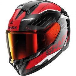 CASCO SHARK RIDILL 2 BERSEK KRA NEGRO/ROJO/BLANCO