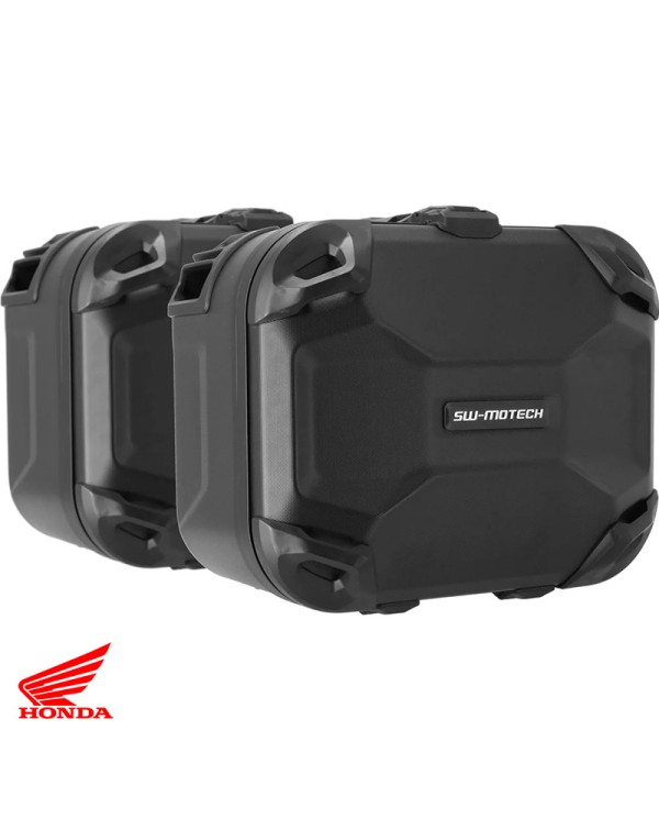PACK MALETAS LATERALES + SOPORTES SW-MOTECH DUSC HONDA KFT.01.942.65000/B