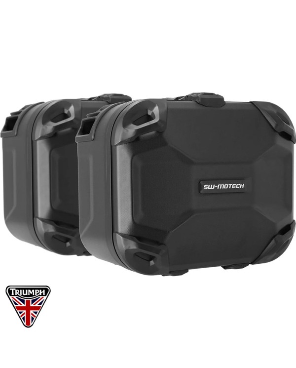 PACK MALETAS LATERALES + SOPORTES SW-MOTECH DUSC TRIUMPH KFT.11.483.65100/B