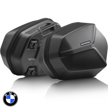 PACK MALETAS LATERALES + SOPORTES + BOLSAS SW-MOTECH AERO ABS BMW KFT.07.664.60100/B