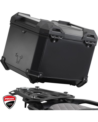 PACK SW-MOTECH BAUL 38L + HERRAJES + BOLSA DUCATI GPT.22.822.70000/B