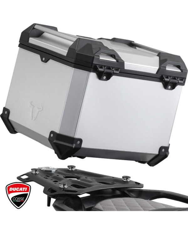 PACK SW-MOTECH BAUL 38L + HERRAJES + BOLSA DUCATI GPT.22.139.70000/S