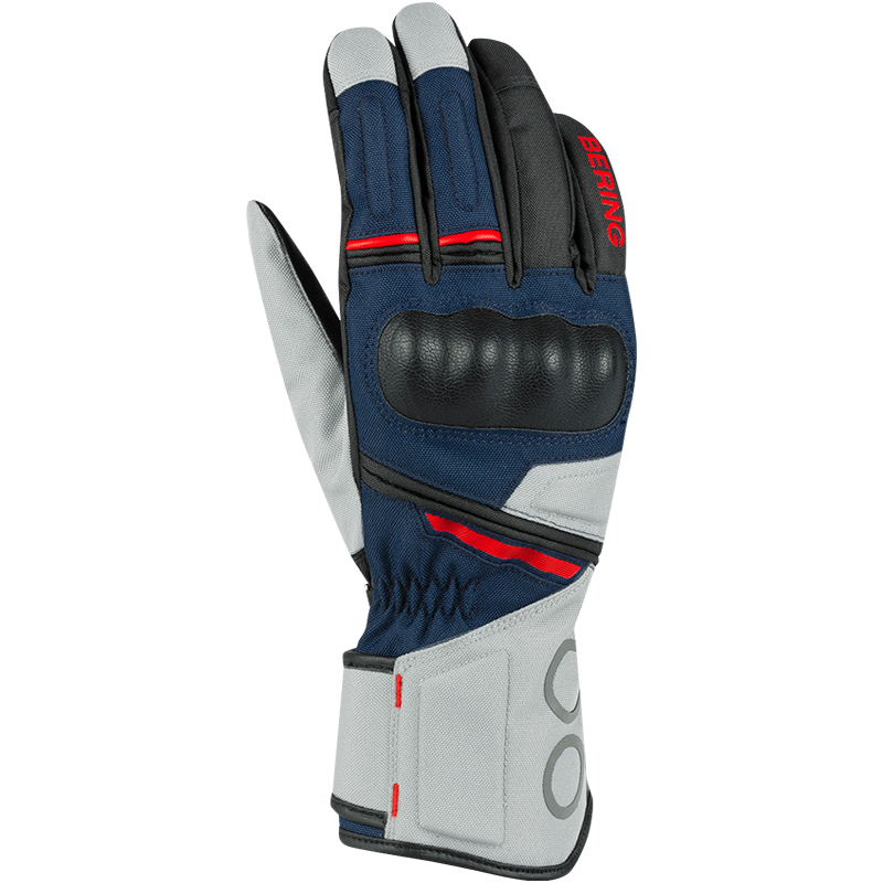 GUANTES BERING SIBERIA LADY GRIS/AZUL/ROJO