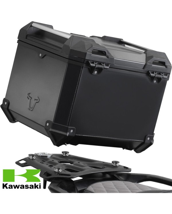 PACK SW-MOTECH BAUL 38L + HERRAJES + BOLSA KAWASAKI GPT.08.368.70000/B