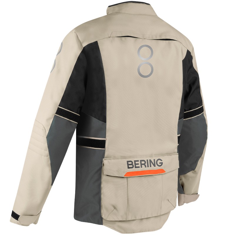 CHAQUETA BERING SIBERIA BEIGE/GRIS/NARANJA