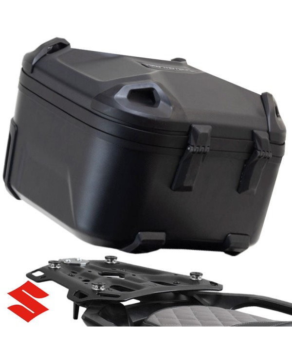 PACK SW-MOTECH BAUL DUSC 41L + PORTAEQUIPAJE SUZUKI GPT.05.845.65000/B