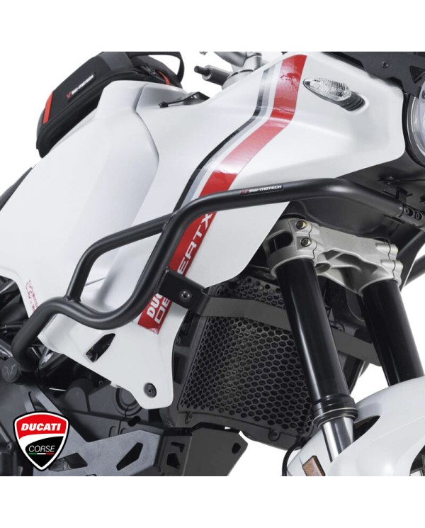 DEFENSAS DE CARENADO SW-MOTECH UPPER CRASH BAR DUCATI DESERT X SBL.22.995.10003/B | Defensas y Protectores de moto | %brands%