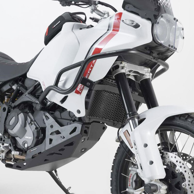 DEFENSAS DE CARENADO SW-MOTECH UPPER CRASH BAR DUCATI DESERT X SBL.22.995.10003/B | Defensas y Protectores de moto | %brands%