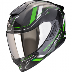 CASCO SCORPION EXO-1400 EVO II CARBON AIR MIRAGE BLACK/GREEN