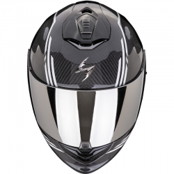 CASCO SCORPION EXO-1400 EVO II CARBON AIR REIKA BLACK/WHITE