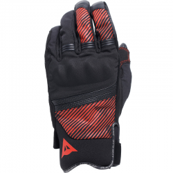 GUANTES DAINESE FULMINE D-DRY NEGRO/ROJO