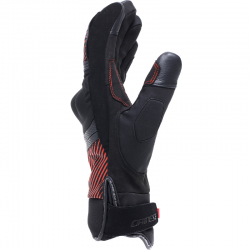 GUANTES DAINESE FULMINE D-DRY NEGRO/ROJO