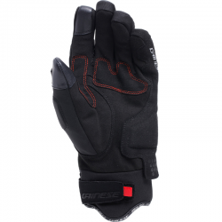 GUANTES DAINESE FULMINE D-DRY NEGRO/ROJO