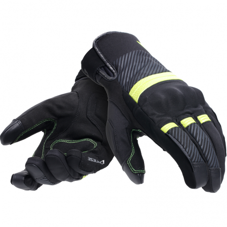 GUANTES DAINESE FULMINE D-DRY NEGRO/AMARILLO