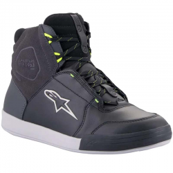 ZAPATILLAS ALPINESTARS CHROME DRYSTAR BLACK/DARK GRAY/YELLOW FLUO