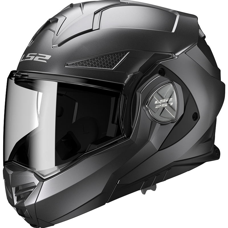 CASCO LS2 ADVANT X MODULAR TITANIO MATE ECE-06