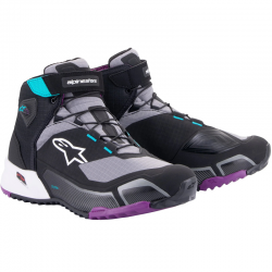 ZAPATILLAS ALPINESTARS CR-X DRYSTAR WOMAN BlACK/BLUE/PURPLE