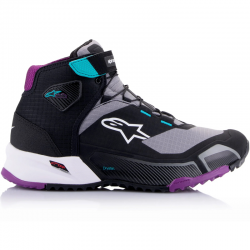 ZAPATILLAS ALPINESTARS CR-X DRYSTAR WOMAN BlACK/BLUE/PURPLE