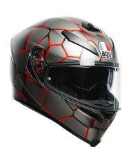 CASCO AGV K-5 S VULCANUM ROJO