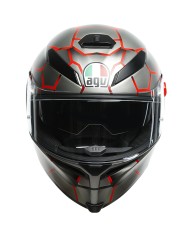 CASCO AGV K-5 S VULCANUM ROJO