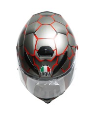 CASCO AGV K-5 S VULCANUM ROJO