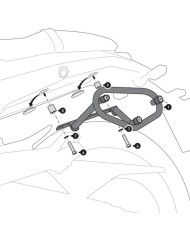 KIT DE FIJACION MALETAS LATERALES Y ALFORJAS SW-MOTECH SLC DERECHO BENELLI HTA.19.044.11000