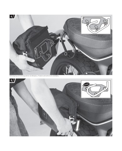PACK SW-MOTECH DE ALFORJAS Y SOPORTES LEGEND GEAR LC2 BLACK EDITION YAMAHA BC.HTA.06.932.20100