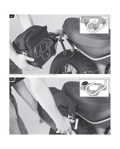 PACK SW-MOTECH DE ALFORJAS Y SOPORTES LEGEND GEAR LC2 BLACK EDITION ROYAL ENFIELD BC.HTA.41.030.20100