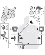FAROS AUXILIARES SW-MOTECH ANTINIEBLA EVO HONDA NSW.00.490.10001
