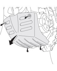 CUBRECARTER SW-MOTECH ENGINE GUARD KAWASAKI MSS.08.469.10001/S