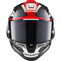 CASCO ALPINESTARS SUPERTECH R10 ELEMENT NEGRO/ROJO/BLANCO