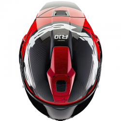 CASCO ALPINESTARS SUPERTECH R10 ELEMENT NEGRO/ROJO/BLANCO