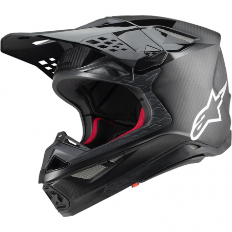 CASCO ALPINESTARS SUPERTECH S-M10 FAME BLACK CARBON M&G R2206