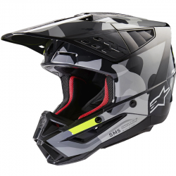 CASCO ALPINESTARS S-M5 ROVER 2 DARK GRAY/YELLOW FLUO ECE2206