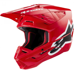 CASCO ALPINESTARS S-M5 CORP BRIGHT RED GLOSSY ECE2206