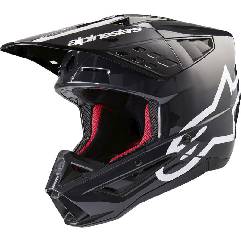 CASCO ALPINESTARS-S-M5 CORP DARK GRAY GLOSSY ECE2206