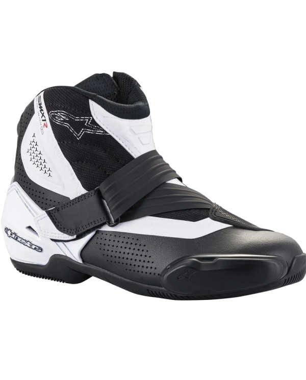 BOTIN ALPINESTARS SMX-1 R V2 VENTED BLACK/WHITE