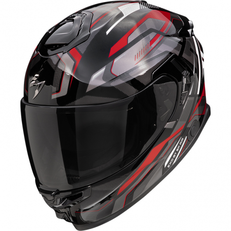 CASCO SCORPION EXO-GT SP AIR AUGUSTA BLACK/GREY/RED