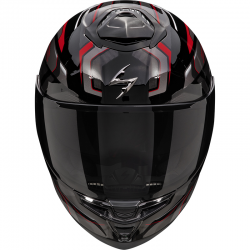 CASCO SCORPION EXO-GT SP AIR AUGUSTA BLACK/GREY/RED