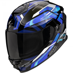 CASCO SCORPION EXO-GT SP AIR AUGUSTA BLACK/GREY/BLUE