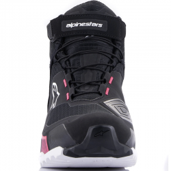 ZAPATILLAS ALPINESTARS CR-X DRYSTAR WOMAN BLACK/WHITE/DIVA PINK